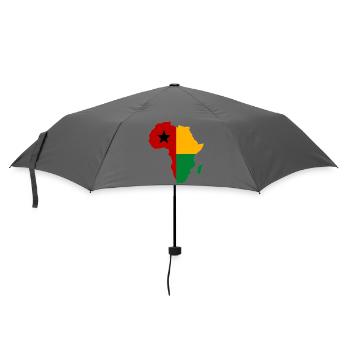 Guinea Bissau_Flagge_Afrika_used - Umbrella (small) - grey - Front