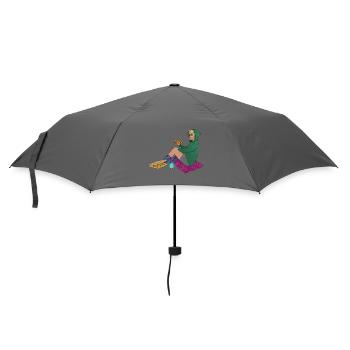 Kater Boy - Regenschirm (klein) - Grau - Vorne