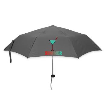 anniversary. Anniversary Decade. humor. funny - Umbrella (small) - grey - Front