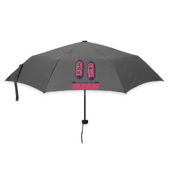 Willkommen in Japan - Regenschirm (klein) - Grau - Vorne