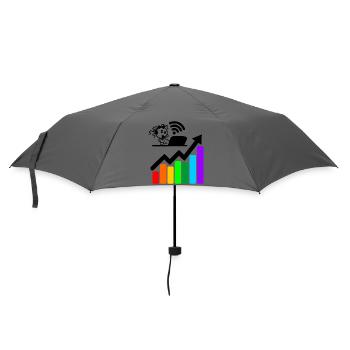 Meilleurs résultats graphique coloré fille ordinateur portable - Parapluie standard - bruyère - Devant