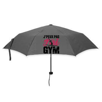 Gymnastics Gift I Can't I Have Gym - Umbrella (small) - grey - Front