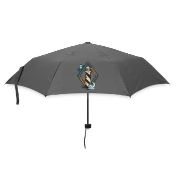 Lighthouse Beyond the Horizon - Umbrella (small) - grey - Front