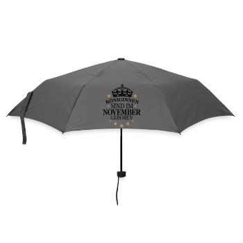 Königinnen November - Regenschirm (klein) - Grau - Vorne