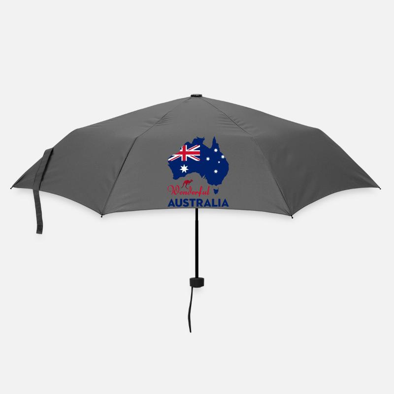 Wunderbares Australien - Regenschirm (klein) - Grau