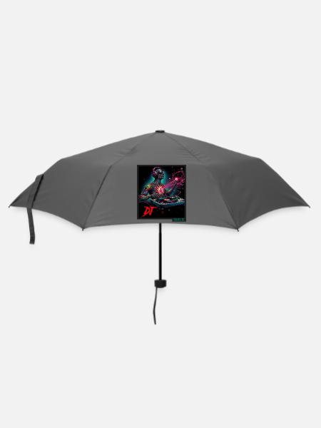 Dj - Regenschirm (klein) - Grau