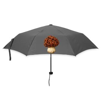 Gyromitra Gehirnpilz-Mütze - Regenschirm (klein) - Grau - Vorne