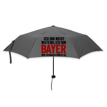 I'm not angry - I'm Bavarian - Umbrella (small) - grey - Front