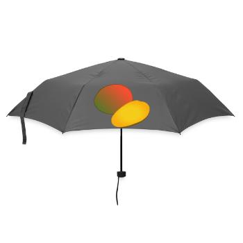 Tropical Mango Duo Gradient - Umbrella (small) - grey - Front
