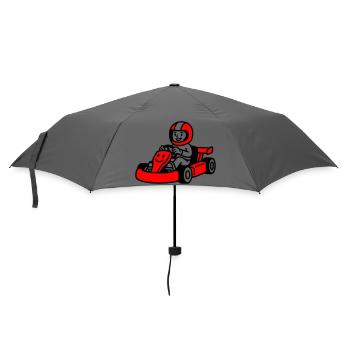Go Kart Kids - Umbrella (small) - grey - Front