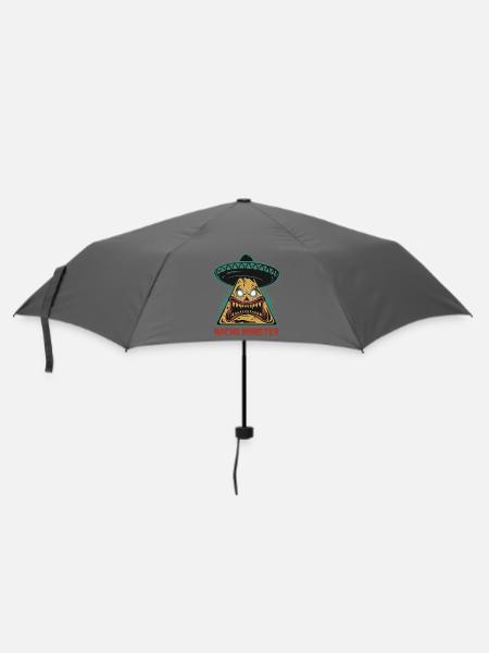 Nacho Monster Fiesta - Regenschirm (klein) - Grau