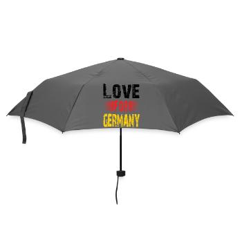 For Germany Grunge Football Fan Shirt - Umbrella (small) - grey - Front