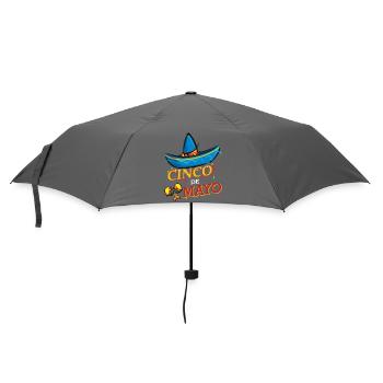 cinco de mayo - 5 de mayo - Regenschirm (klein) - Grau - Vorne