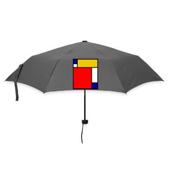 Mondrian 4 - Umbrella (small) - grey - Front