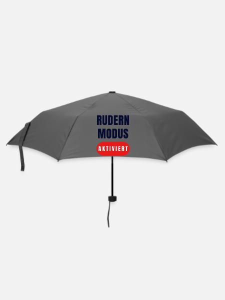 Ruder Modus Aktiviert - Regenschirm (klein) - Grau