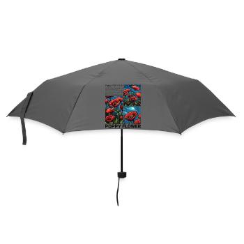 Coquelicot Nature Fleur Botanique Esthétique Cadeau - Parapluie standard - bruyère - Devant