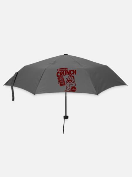 Crunchy Crunch - Regenschirm (klein) - Grau