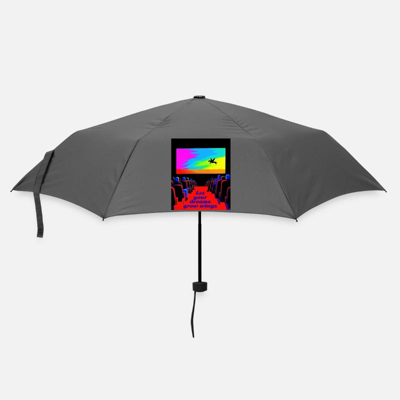 Dream visions - Umbrella (small) - grey