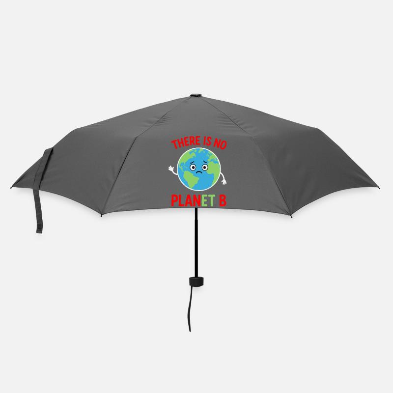 Es gibt keinen Plan B - Regenschirm (klein) - Grau
