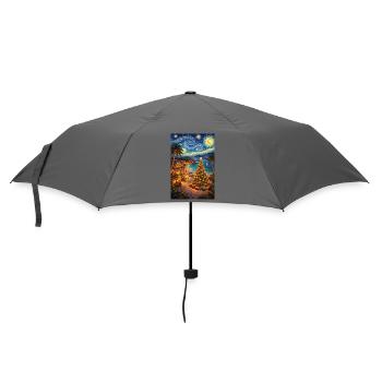 Weihnachten im Sommer Starry Night  - Regenschirm (klein) - Grau - Vorne