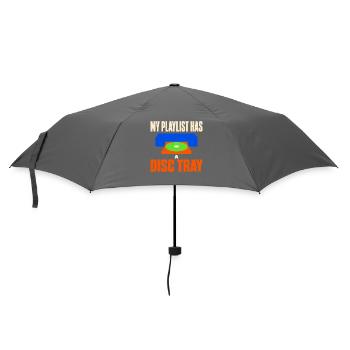 Cd-sammler Kompaktplatte Physisches Medium - Regenschirm (klein) - Grau - Vorne
