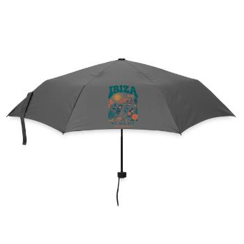 Ibiza 2026 Sun Salt Soul - Regenschirm (klein) - Grau - Vorne