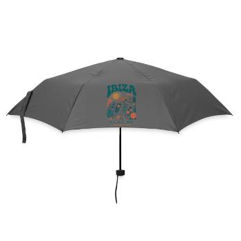 Ibiza Sun Surf 2027 - Regenschirm (klein) - Grau - Vorne
