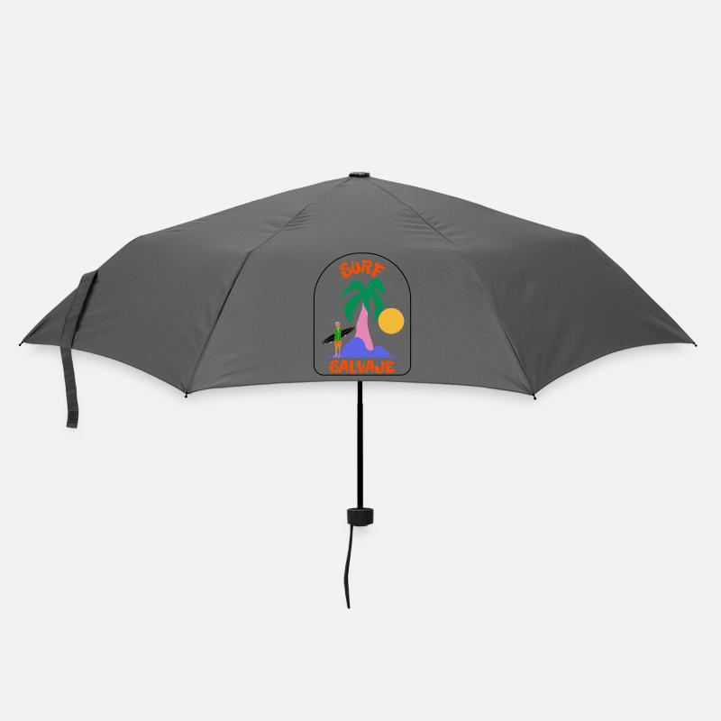 Surf Salvaje Palm Sunset - Parapluie standard - bruyère