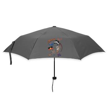 Strewth Australia Drop Bears - Vrai maintenant - Parapluie standard - bruyère - Devant