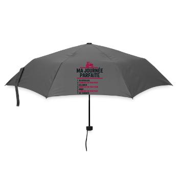 Ma journée parfaite conduire un tracteur - Parapluie standard - bruyère - Devant