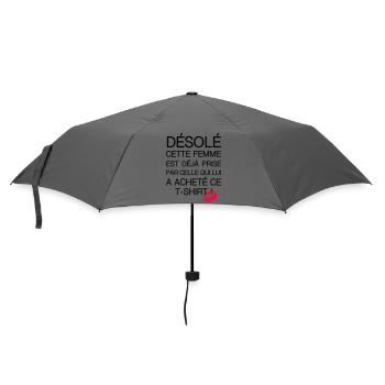 desole femme prise - Parapluie standard - bruyère - Devant
