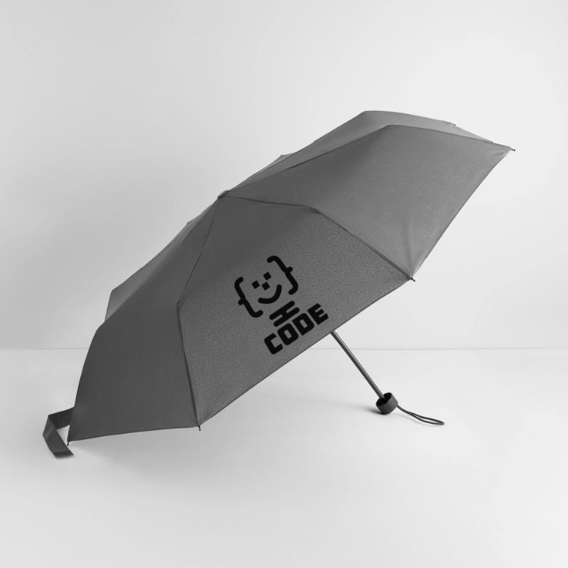 Logo du code du programmeur principal avec texte CODE Parapluie standard