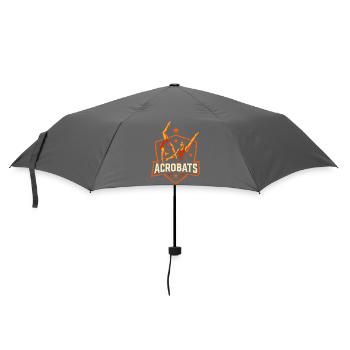 Circus Acrobats Funny Children's Circus - Umbrella (small) - grey - Front
