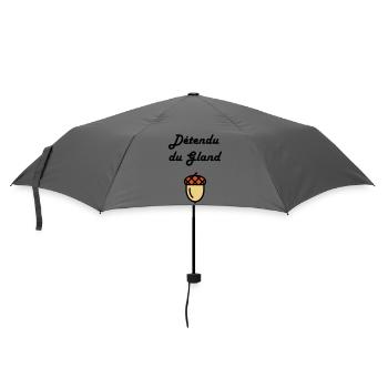 Détendu du Gland / Humour / Paresse / Cool - Parapluie standard - bruyère - Devant