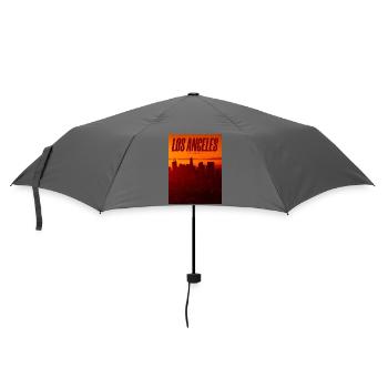 LA Sunset Skyline - Umbrella (small) - grey - Front