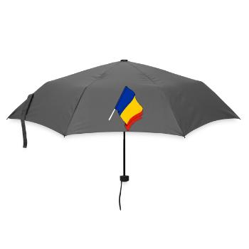 Flag Romania - Umbrella (small) - grey - Front