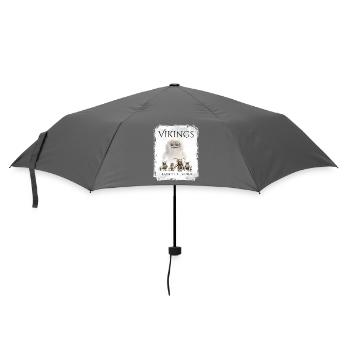 Magst du Kreaturen aus dem hohen Norden? Nimm es! - Regenschirm (klein) - Grau - Vorne