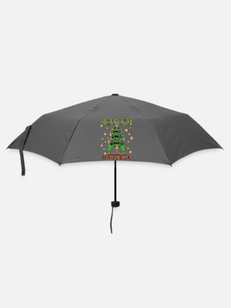 Gamer - Regenschirm (klein) - Grau