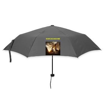 Mir reicht's! - Regenschirm (klein) - Grau - Vorne
