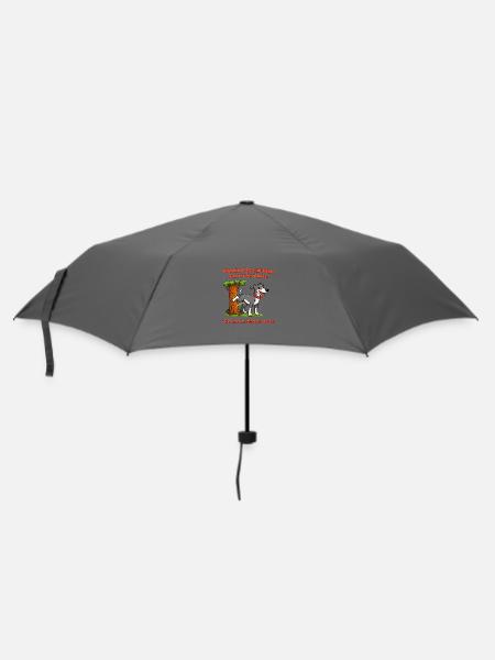 Dog and tree: the art of being a dog - Umbrella (small) - grey