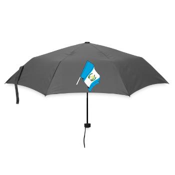 Flagge Guatemala - Regenschirm (klein) - Grau - Vorne