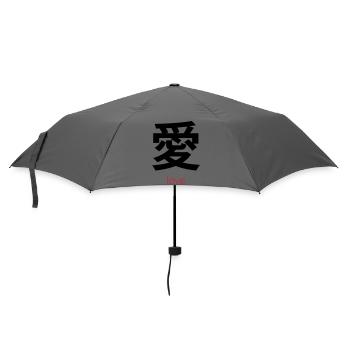 愛 – Ai, Japanese Love - Parapluie standard - bruyère - Devant
