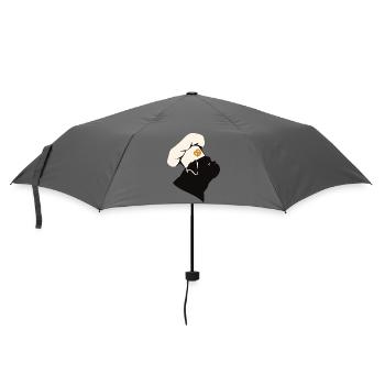 Chien Baker Minimaliste avec Chapeau - Parapluie standard - bruyère - Devant