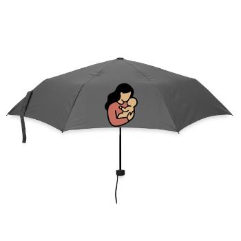 Minimalisme Bohème, Maman Bébé - Parapluie standard - bruyère - Devant