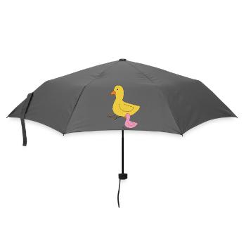 Duck Mother Child - Umbrella (small) - grey - Front