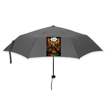 Ragga Sloth – Just Gimme Sloth Life Music Motif - Umbrella (small) - grey - Front