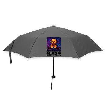 DJ Maltipoo : Trop mignon pour passer la piste - Neon Art - Parapluie standard - bruyère - Devant