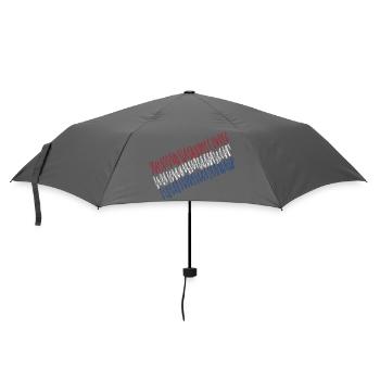 Niederlande - Regenschirm (klein) - Grau - Vorne