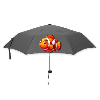 Poisson-clown - Parapluie standard - bruyère - Devant