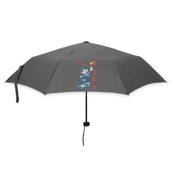 Powered by Ramen - Umbrella (small) - grey - Front